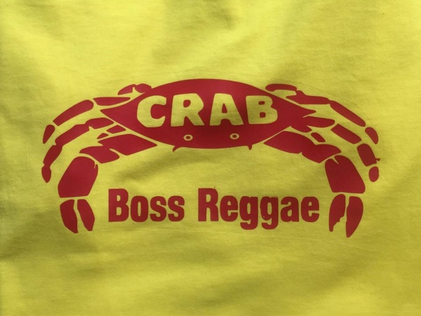 Crab Boss Reggae T-Shirt Yellow & Red